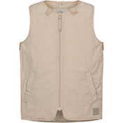 MarMar Ridé Cream Taupe Orvella Vest Outerwear