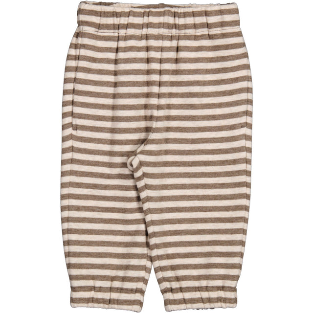 MarMar Modal Sweat Brown Stripe Melange Pako B Bukser
