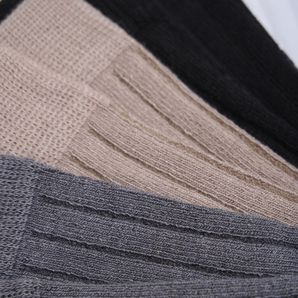 Minymo Black Strømper Ribs 5-Pack