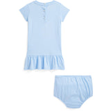 Ralph Lauren Baby Office Blue Day Kjole