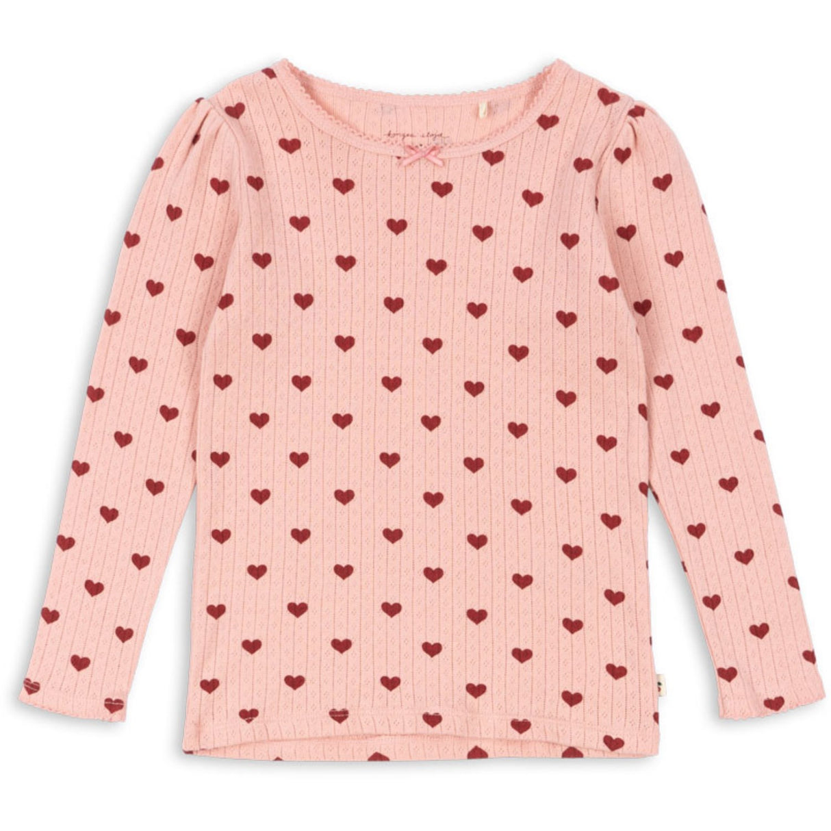 Konges Sløjd Amour Rouge Minnie Bluse GOTS