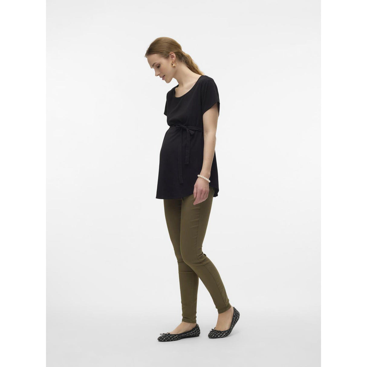 Vero Moda Maternity Black Bella Top Noos