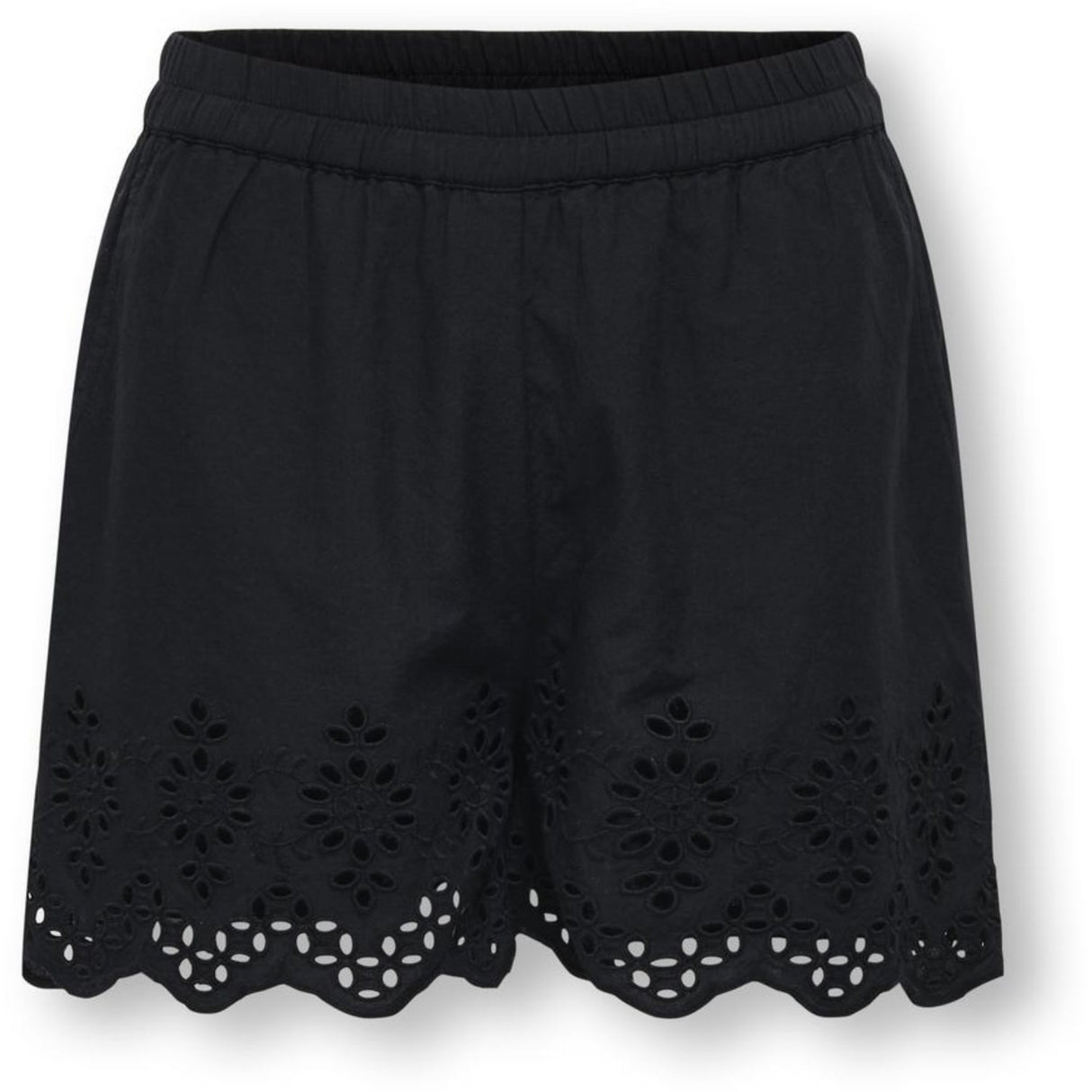 kids ONLY Black Lou Life Embroidery Shorts