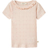 Lil'Atelier Peach Blush Hulla Hua Slim T-Shirt