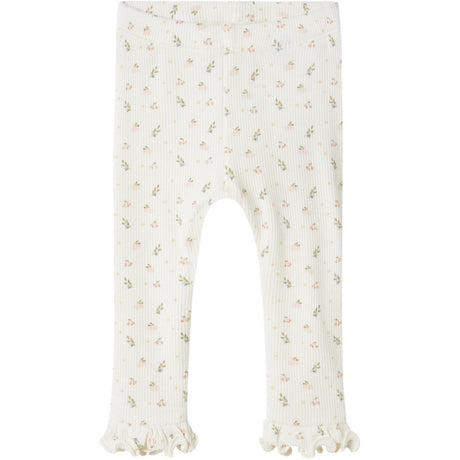 Lil'Atelier Coconut Milk Gago Kny Slim Leggings