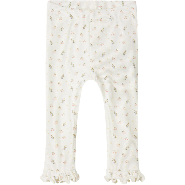 Lil'Atelier Coconut Milk Gago Kny Slim Leggings