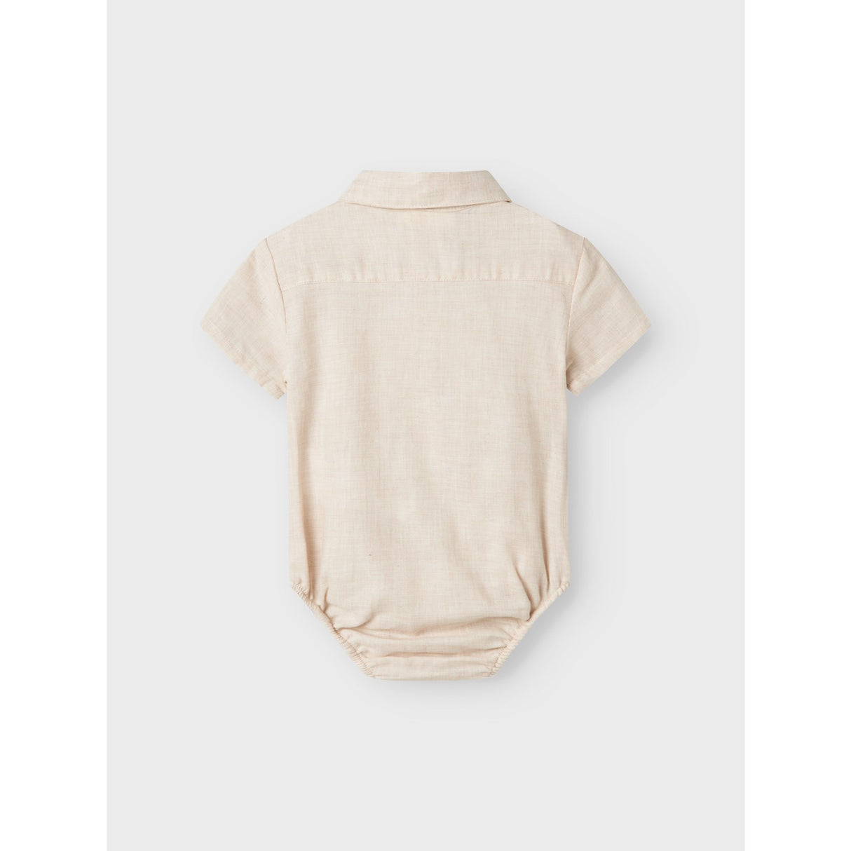 Lil'Atelier Bleached Sand Tarou Loose Skjorte Body