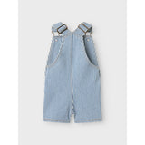 Lil'Atelier Zen Blue Coconut Milk Halfdan Shorts Overall