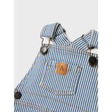 Lil'Atelier Zen Blue Coconut Milk Halfdan Shorts Overall