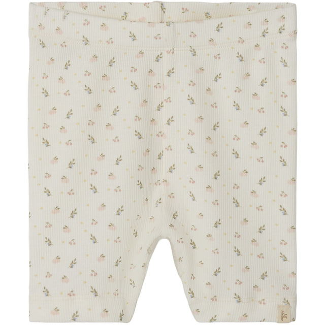 Lil'Atelier Coconut Milk Gago Slim Biker Shorts