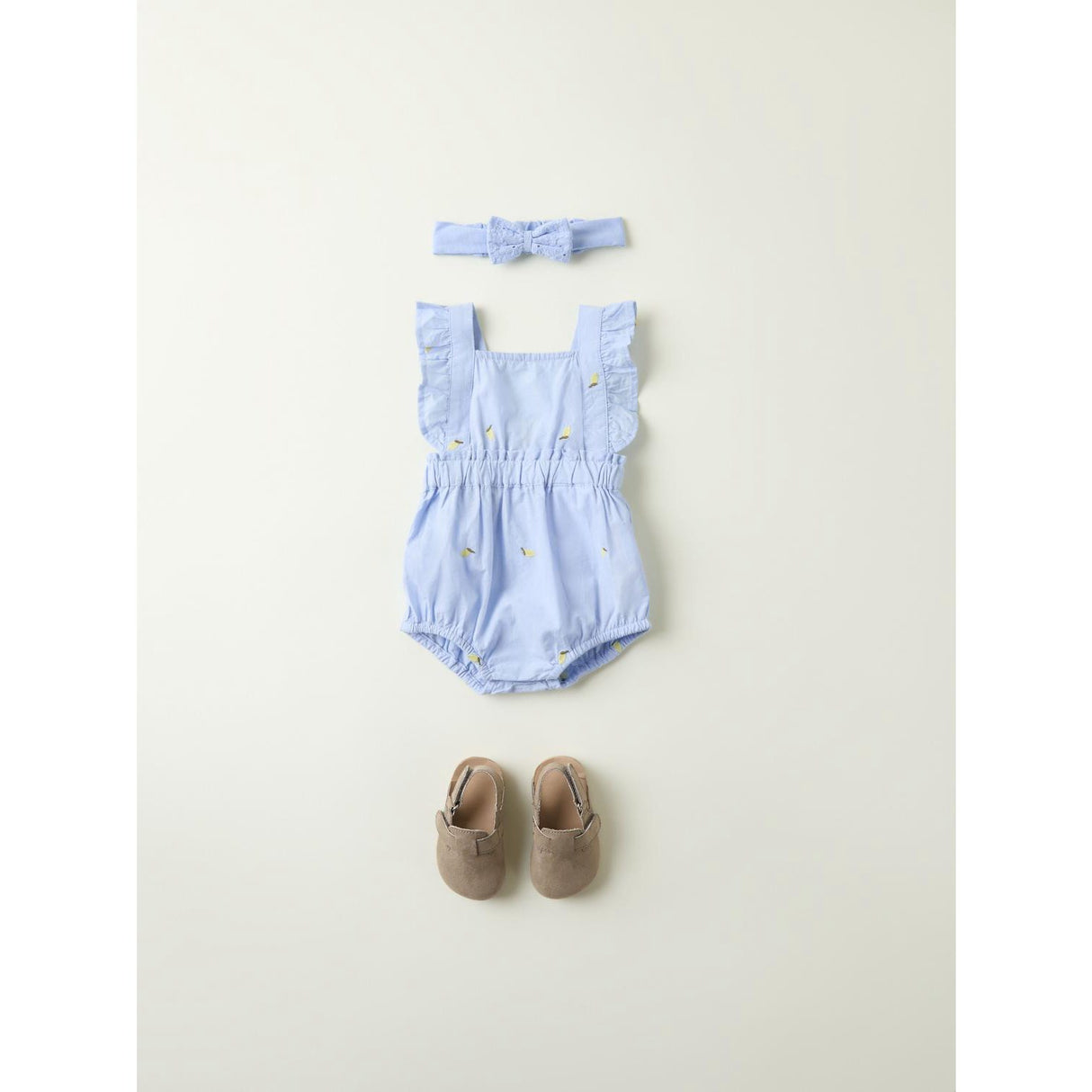 Name It Serenity Lemon Derilla Romper
