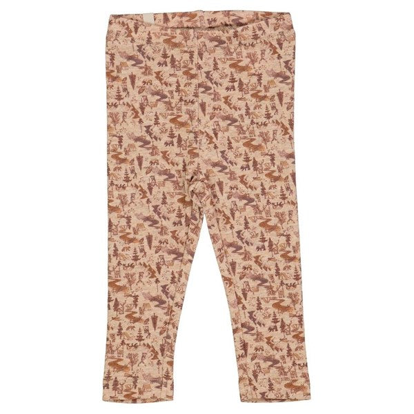 Wheat Uld Khaki Wild Life Leggings