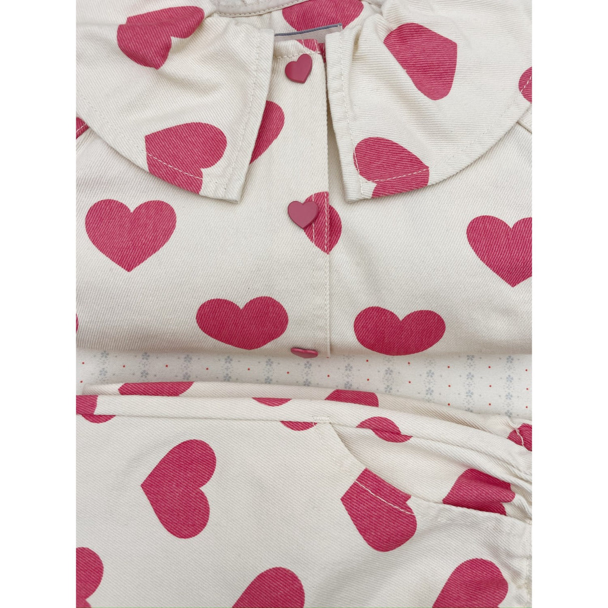 Konges Sløjd Bon Coeur Pink Magot Krave Jakke GOTS