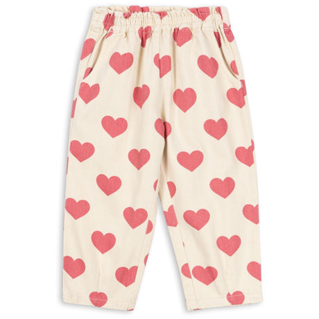 Konges Sløjd Bon Coeur Pink Magot Flæse Bukser Denim GOTS