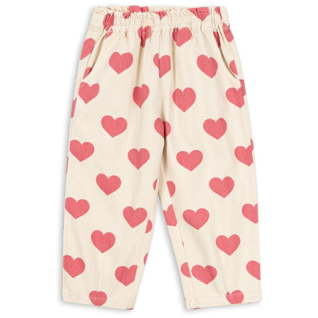 Konges Sløjd Bon Coeur Pink Magot Flæse Bukser Denim GOTS