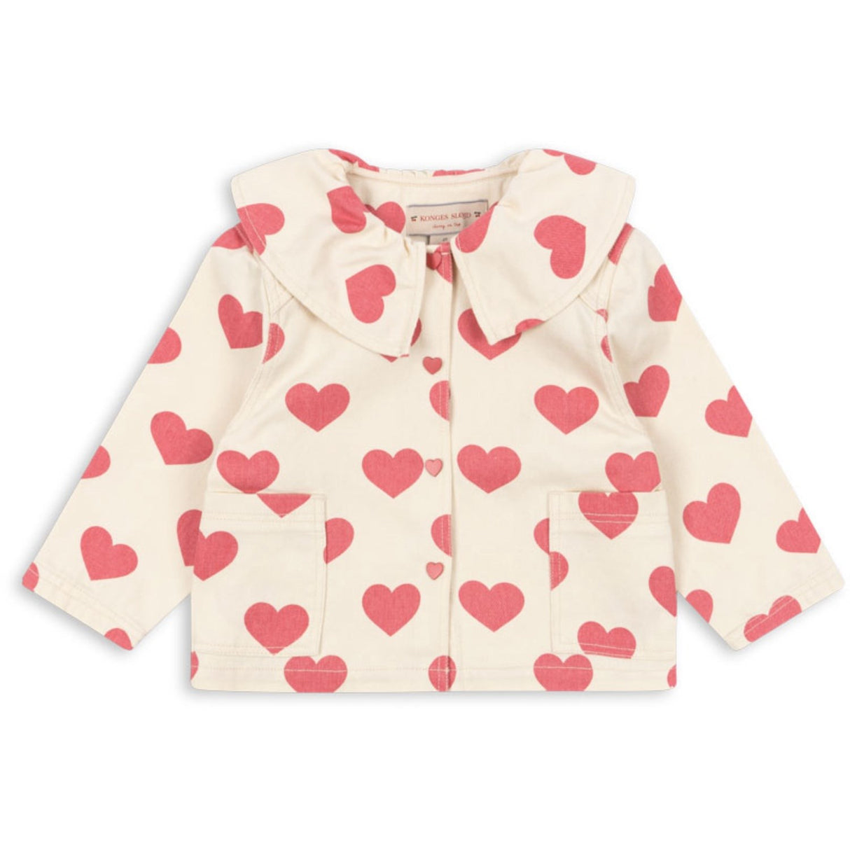 Konges Sløjd Bon Coeur Pink Magot Krave Jakke GOTS