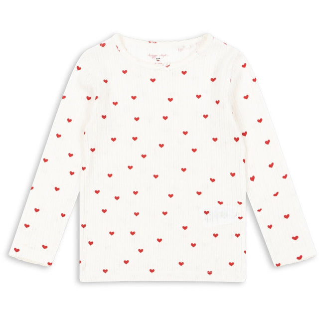 Konges Sløjd Amour Rouge Minnie Bluse GOTS