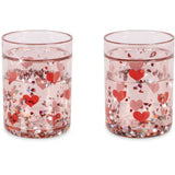 Konges Sløjd Heart 2-Pak Glitter Kopper