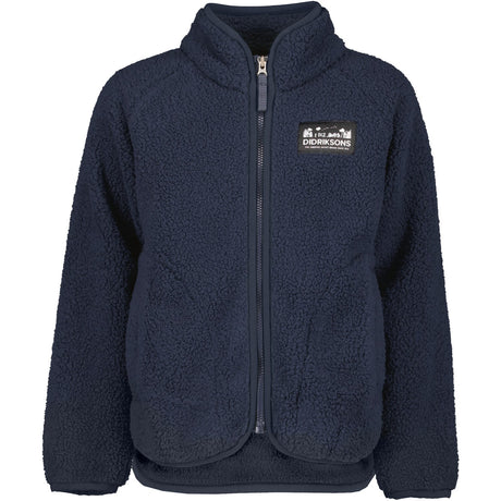 Didriksons Navy Gibbs Kids Fullzip 2