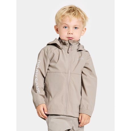 Didriksons Beach Beige Hallon Kids Jakke