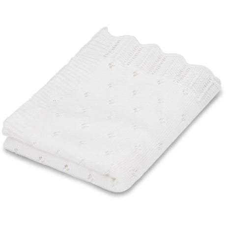 Vanilla COPENHAGEN Milk Strikket Tæppe Baby
