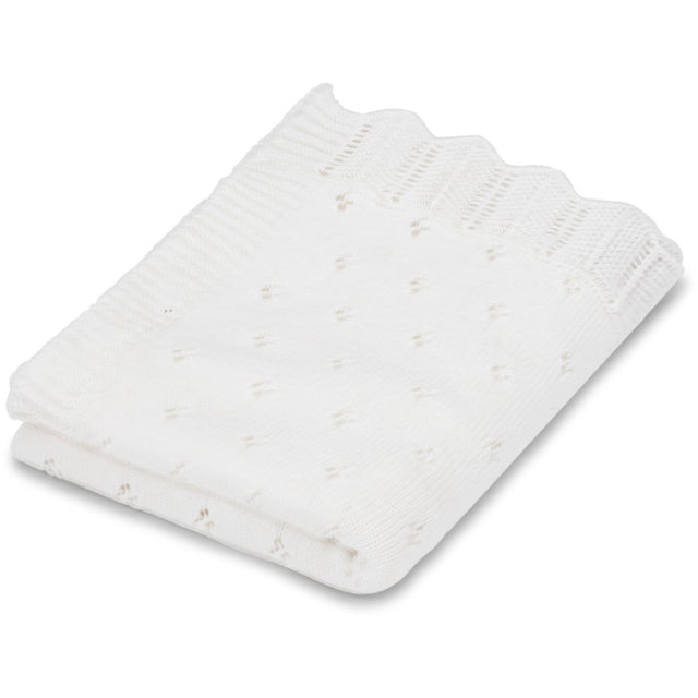 Vanilla COPENHAGEN Milk Strikket Tæppe Baby