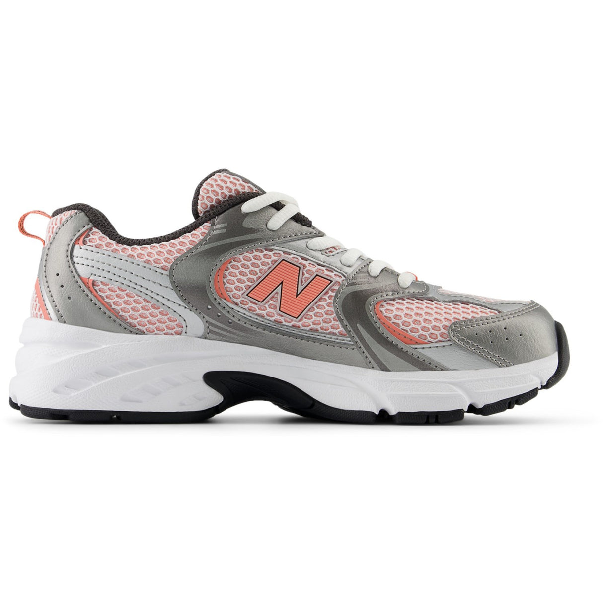 New Balance Dark Silver Metallic 530 Kids Lace