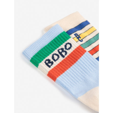 Bobo Choses Multicolor Kort Strømper 2-Pak