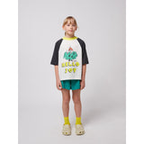 Bobo Choses Offwhite Hello Joy Ranglan Ærmer T-Shirt