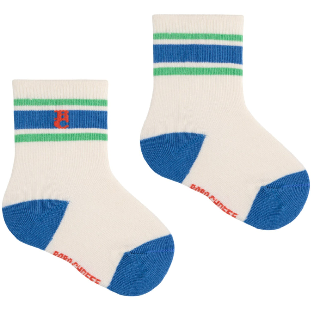 Bobo Choses Multicolor Hug Me Bjørn Kort Sock 2-Pak