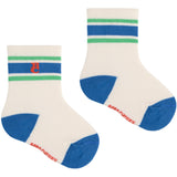 Bobo Choses Multicolor Hug Me Bjørn Kort Sock 2-Pak