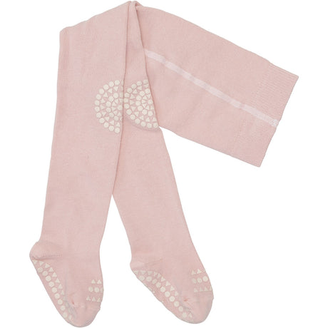 Gobabygo Soft Pink Crawling Strømpebukser Organic Bomuld