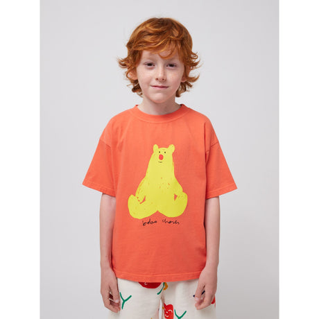 Bobo Choses Red Hug Me Bjørn T-Shirt