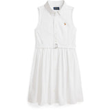 Polo Ralph Lauren Bsr White Girl Day Kjole