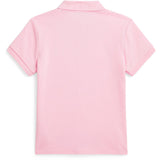 Polo Ralph Lauren Carmel Pink/Harbor Island Blue Girl Polo Skjorte