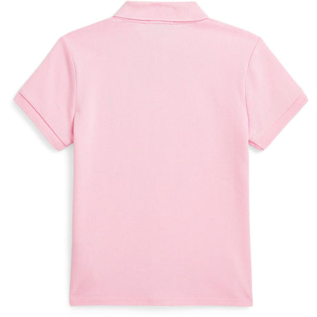 Polo Ralph Lauren Carmel Pink/Harbor Island Blue Girl Polo Skjorte