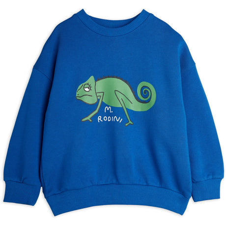 Mini Rodini Blue Lizard Sweatshirt