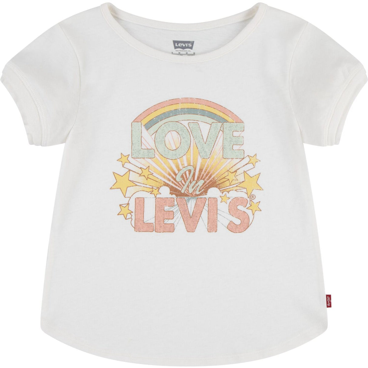 Levi's Gardenia Dobbelt Cuff Tee