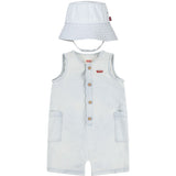 Levi's Blankcanvas Lvb Denim Romper & Spand Hue