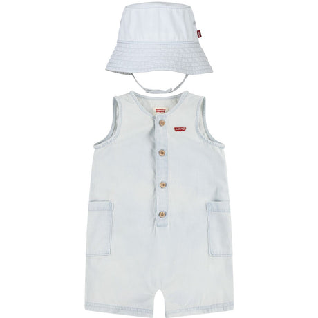Levi's Blankcanvas Lvb Denim Romper & Spand Hue