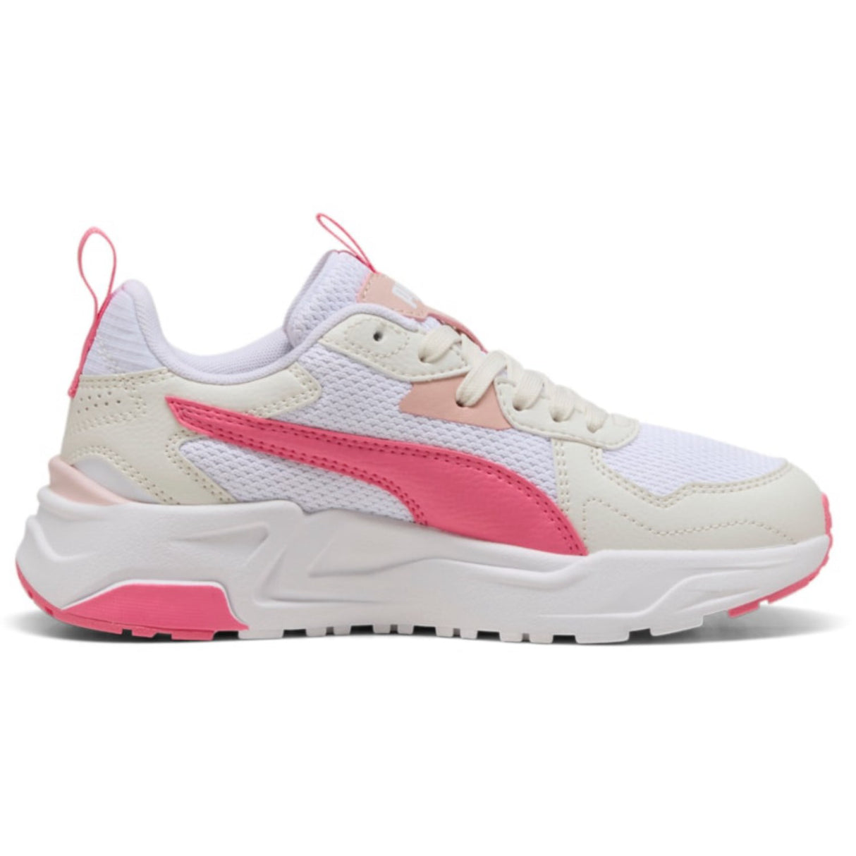 Puma White Trinity Lite Jr Sneakers