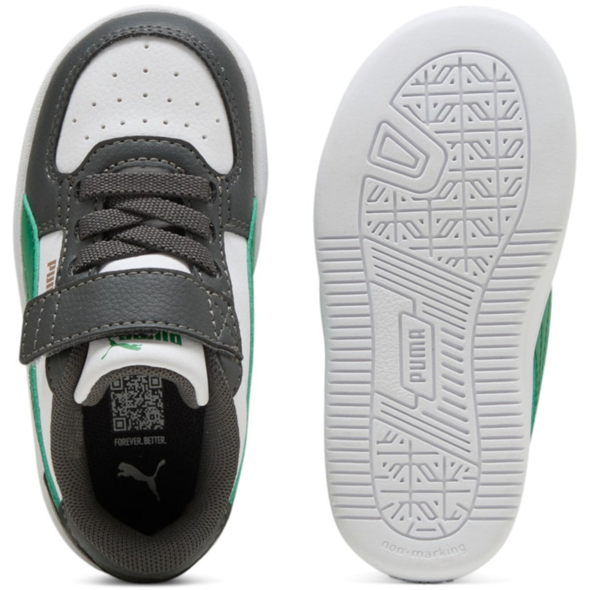 Puma Gray Caven 2.0 AC+ Inf Sneakers