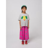 Bobo Choses Heather Grey Happy Dog T-Shirt