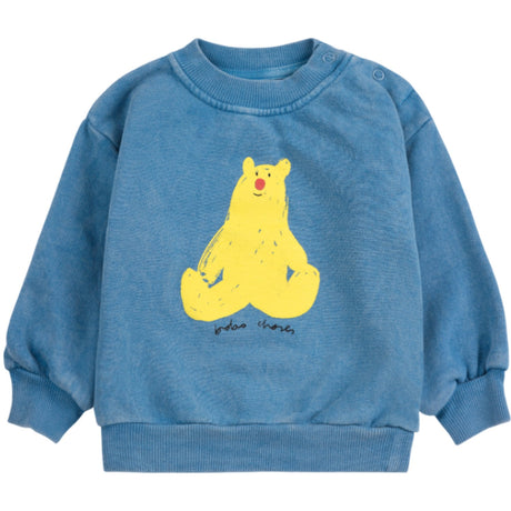 Bobo Choses Blue Hug Me Bjørn Sweatshirt