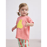 Bobo Choses Coral Pink Hug Me Bjørn T-Shirt