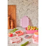 Rice Madkasse Med 3 Rum I Flower Power Colors