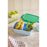 Rice Madkasse Med 3 Rum I Monsters Colors