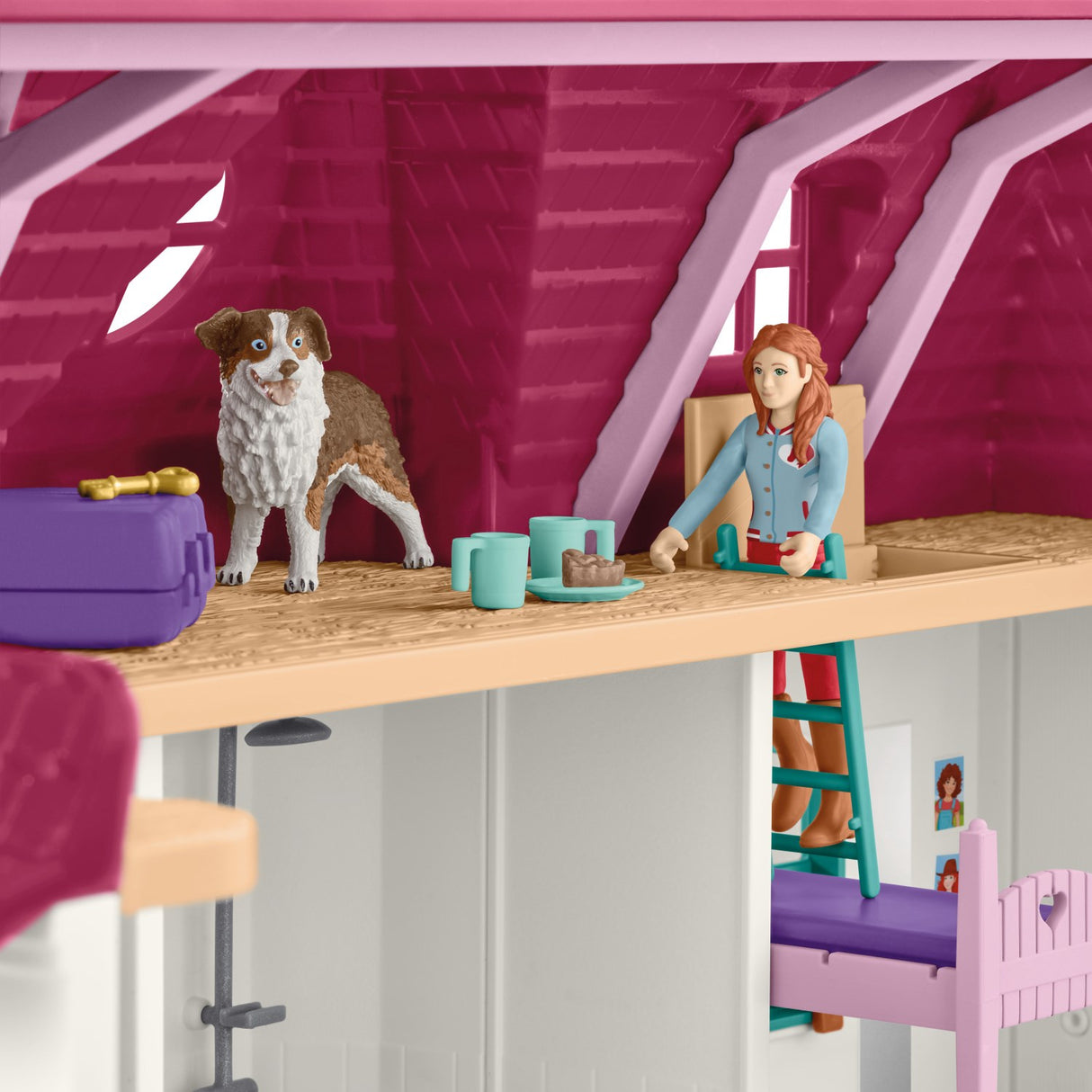 Schleich Landhus Ved Søen Og Stald