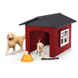 Schleich Hundehus Med 2 Golden Retrievere