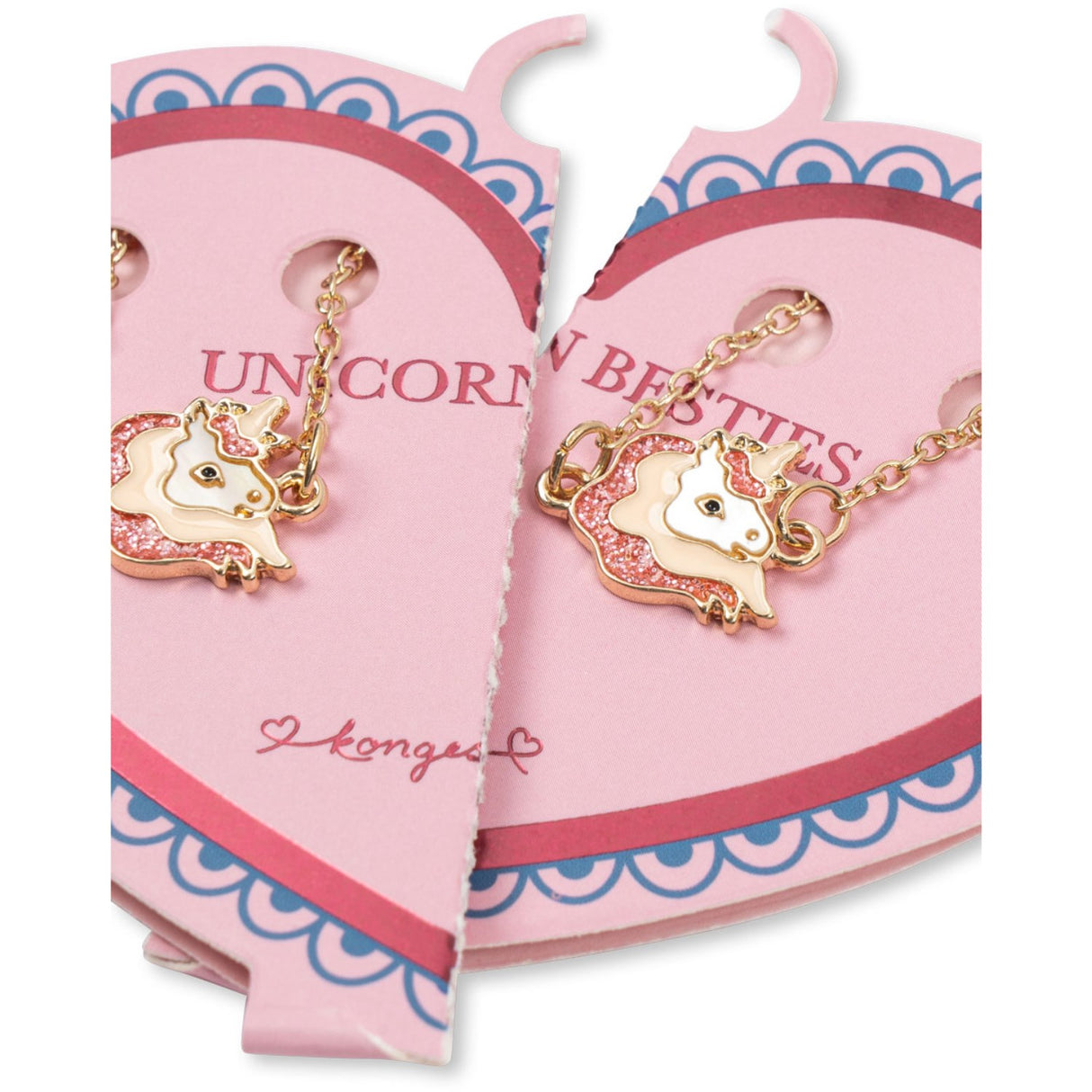 Konges Sløjd Gold 2 Pak Unicorn Bestie Armbånd